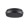 Jacob Jensen - Rauchmelder optisch, 10 cm, schwarz