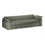 HKliving - Nomad Sofa, 4-Sitzer, Leinen / army green