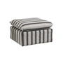 HKliving - Nomad Sofa, Hocker, Rocco / chalkstripe