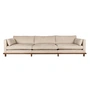 Zuiver - Blossom Sofa, 4,5-Sitzer, Eiche dunkel / sand