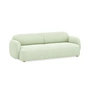 Northern - Gem 3-Sitzer Sofa, 220 x 97 cm, Eiche hell geölt / mint (Nevotex Flamur)