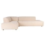 Zuiver - Fat Freddy Rib Ecksofa, links / natural