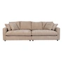 Zuiver - Sense 3-sitzer Sofa, nature soft