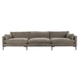 Zuiver - Summer 4,5-sitzer Sofa, coffee