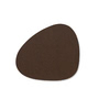 Lind DNA - Glasuntersetzer Curve, Serene rotbraun