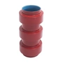 Acapulco Design - Los Floreros Vase, CDMX_ST3, trompeta, burgundy rot / light blau