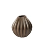 Broste Copenhagen - Wide Vase, Ø 25 x H 25 cm, antique brown