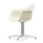 Vitra - Eames Plastic Armchair DAL RE, poliert / kieselstein (Filzgleiter basic dark)