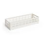 HAY - Colour Crate Korb Mini Oblong, off-white, recycled