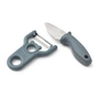 LIEWOOD - Pertense Sparschäler und Messer, whale blue (2-tlg.)