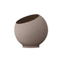 AYTM - Globe Blumentopf, Ø 30 x H 26,6 cm, taupe / taupe