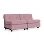 HAY - Amanta 2 Sitzer Sofa, burgundy red / rot (HAY Yuma 1851)