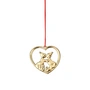 Rosendahl - Kissing Elves Anhänger H 6,5 cm, gold