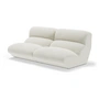 &Tradition - Hi Lo 2-Sitzer Sofa, Konfiguration A, beige (Stoff Gabriel Grain 61229)
