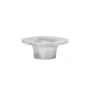Ferm Living - Soothe Kerzenhalter, Aluminium silber