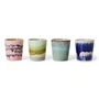 HKliving - 70's Eierbecher, vibrance (4er-Set)