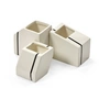 Serax - Silos Vase, mini, weiß (3er-Set)