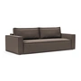 Innovation Living - Newilla Schlafsofa, 110 x 246 cm, taupe (530 Bouclé Off)