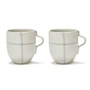 Serax - Zuma Tasse  by Kelly Wearstler, Salt / weiß (2er-Set)