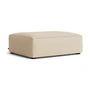 HAY - Mags Soft Ottoman S02 (S), beige (Hallingdal 220) / Nähte: beige (Filzgleiter)