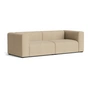 HAY - Mags Sofa 2,5-Sitzer, Kombination 1, sand (Turf) (Filzgleiter)