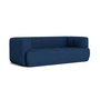 HAY - Quilton 2-Sitzer Sofa, blau (Raas 782)
