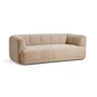 HAY - Quilton 2-Sitzer Sofa, beige (Overlap 01)