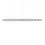 Flos - Luce Sferica S3 LED Pendelleuchte, transparent