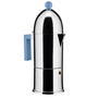A di Alessi - La Cupola Espressomaschine 9095, Induktion, 30 cl, hellblau