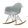 Vitra - Eames Plastic Armchair RAR RE, Ahorn gelblich / basic dark / hellgrau