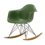 Vitra - Eames Plastic Armchair RAR RE, Ahorn gelblich / basic dark / forest