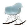 Vitra - Eames Plastic Armchair RAR RE, Ahorn dunkel / Chrom / eisgrau