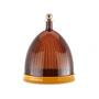 Kartell - La Coupole Tablett mit Glocke, cola / senfgelb