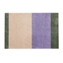 tica copenhagen - Stripes Horizontal Läufer, 60 x 90 cm, lilac / ivory / green