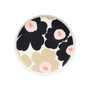 Marimekko - Oiva Unikko Teller Ø 20 cm, white / charcoal / sand / pink