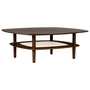 Umage - Together Couchtisch, niedrig, 100 x 100 cm, Eiche dunkel