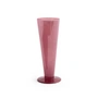 HAY - Conical Vase M, Ø 8,3 x H 23 cm, rose and dark red