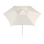 HAY - Terrazza Sonnenschirm, sechseckig, Ø 300 cm, off-white / grau