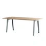TipToe - NEW MODERN Esstisch 95 x 190 cm, Eiche / pale blue