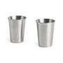 HAY - Outdoor Market Tasse S, Edelstahl (2er-Set)