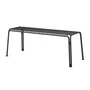 &Tradition - Thorvald SC112 Gartenbank, 125 x 46 cm, warm black