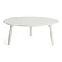 HAY - Bella Couchtisch Ø 80 cm / H 32 cm, weiß