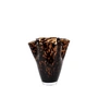 Broste Copenhagen - Liva Vase Ø 18 x H 19 cm, brown leopard