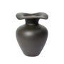 Broste Copenhagen - Florentina Vase, Ø 24 cm x H 32 cm, schwarz, matt