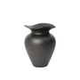 Broste Copenhagen - Florentina Vase, Ø 16 cm x H 22,5 cm, schwarz, matt