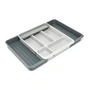 Joseph Joseph - DrawerStore Ausziehbarer Organizer (8-Fächer), light stone
