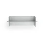 Normann Copenhagen - Alu Wandregal, 60 cm, Aluminium gebürstet