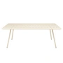 Fermob - Luxembourg Tisch, rechteckig, 100 x 207 cm, latte-beige