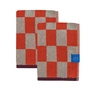 Mette Ditmer - Retro Gästehandtuch, 40 x 55 cm, dunkelorange (2er-Set)