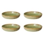 HKliving - Chef Ceramics tiefer Teller, Ø 19,3 cm, moss green (4er-Set)